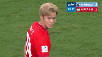 [进球视频]尹聪耀替补头球破门，河南2-2扳平十人新鹏城