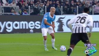 [进球视频] 尤文0-2落后拉齐奥！塔瓦雷斯长传助攻，伊萨克森内切打门得手