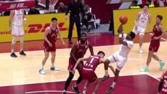 [咪咕全场集锦]🏀上海终结浙江4连胜 古德温32+8+7&8记三分 扎加尔斯19+5